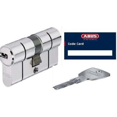 Cylindre Abus Nickel D6 - Haute Sécurité 30x50mm Cylindre Abus Nickel D6 - Haute Sécurité 30x50mm