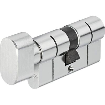 Cylindre de sécurité Abus D66 - Profil Européen, Finition Nickel Cylindre de sécurité Abus D66 - Profil Européen, Finition Nickel