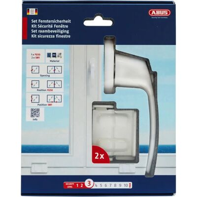 ABUS - FG50 - Weiß - SW1 - Fenster Verriegelungsgriff ABUS - FG50 - Weiß - SW1 - Fenster Verriegelungsgriff