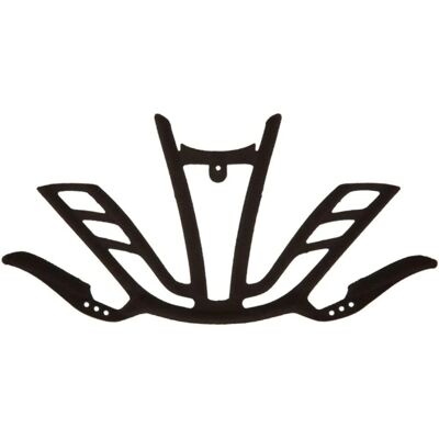 Abus Helm Paddingset - Airbreaker M - Zwart - Helm padding Abus Helm Paddingset - Airbreaker M - Zwart - Helm padding