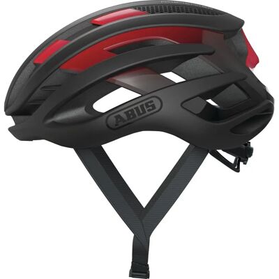 Kask rowerowy ABUS Airbreaker - Rozmiar L - Czarny Czerwony - Sprzęt rowerowy Kask rowerowy ABUS Airbreaker - Rozmiar L - Czarny Czerwony - Sprzęt rowerowy
