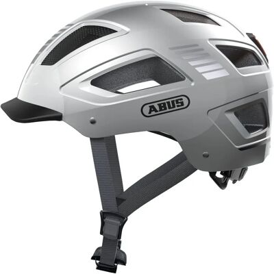 Kask ABUS Hyban 2.0 Signal Srebro XL 2021 - Miasto Kask ABUS Hyban 2.0 Signal Srebro XL 2021 - Miasto
