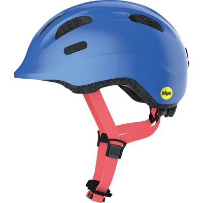Abus Smiley 2.1 MIPS - Glitrende Blå - Barnehjelm Abus Smiley 2.1 MIPS - Glitrende Blå - Barnehjelm