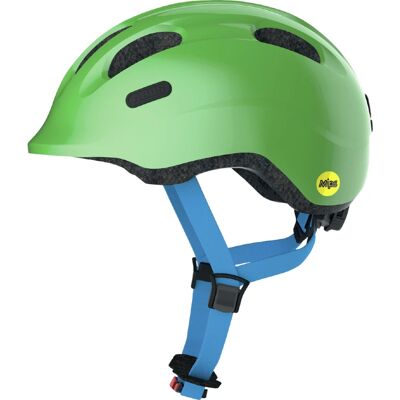 Abus Smiley 2.1 MIPS Barnehjelm, Sparkling Green - Sykkelhjelm Abus Smiley 2.1 MIPS Barnehjelm, Sparkling Green - Sykkelhjelm