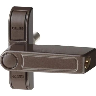 ABUS - 2410 - Marron - AL0145 - Serrure de fenêtre - Publicité ABUS - 2410 - Marron - AL0145 - Serrure de fenêtre - Publicité