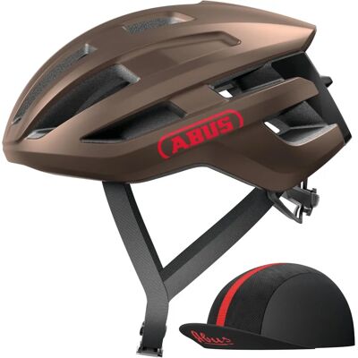 ABUS PowerDome ACE Kerékpár sisak Barna - Verseny, MTB ABUS PowerDome ACE Kerékpár sisak Barna - Verseny, MTB