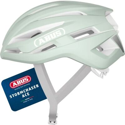 Kask rowerowy ABUS StormChaser ACE - Zielony, Rozmiar M, Wentylowany - Kask rowerowy Kask rowerowy ABUS StormChaser ACE - Zielony, Rozmiar M, Wentylowany - Kask rowerowy
