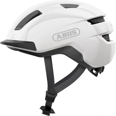 ABUS PURL-Y Bike Helmet - Deep Rear, White ABUS PURL-Y Bike Helmet - Deep Rear, White