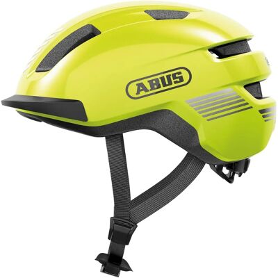 Casque vélo ABUS PURL-Y - Jaune signal - Sécurité urbaine Casque vélo ABUS PURL-Y - Jaune signal - Sécurité urbaine