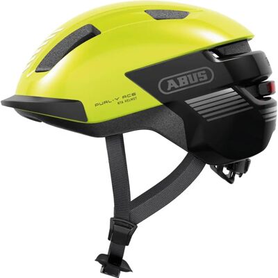 Casque vélo ABUS PURL-Y ACE - 54-58cm - Jaune - Casque vélo Casque vélo ABUS PURL-Y ACE - 54-58cm - Jaune - Casque vélo