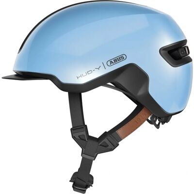 ABUS HUD-Y Fahrradhelm - Verstellbar, Blau, Erwachsene ABUS HUD-Y Fahrradhelm - Verstellbar, Blau, Erwachsene