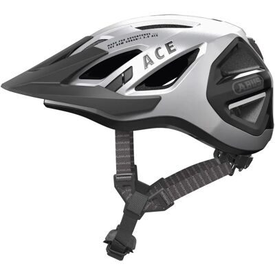 ABUS Urban-I 3.0 ACE Bike Helmet - Silver - Large ABUS Urban-I 3.0 ACE Bike Helmet - Silver - Large
