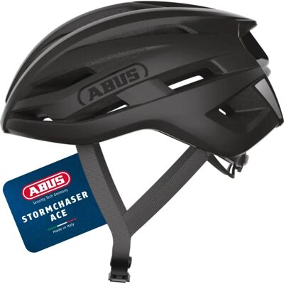 Kask rowerowy Abus StormChaser Ace - Velvet Black / Rozmiar L Kask rowerowy Abus StormChaser Ace - Velvet Black / Rozmiar L