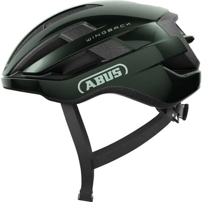 Kask rowerowy Abus WingBack Zielony Mchu - Rozmiar L - 57cm-61cm - Kask Kask rowerowy Abus WingBack Zielony Mchu - Rozmiar L - 57cm-61cm - Kask