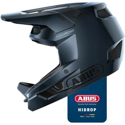 ABUS HIDROP Cykelhjelm - Impactresistent, Voksen, Blå ABUS HIDROP Cykelhjelm - Impactresistent, Voksen, Blå