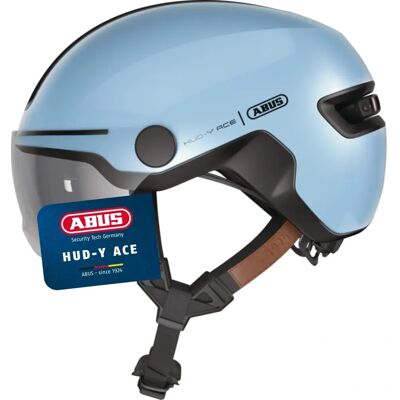 Kask ABUS HUD-Y ACE - Niebieski, Rozmiar L - Miastowa Ochrona Kask ABUS HUD-Y ACE - Niebieski, Rozmiar L - Miastowa Ochrona