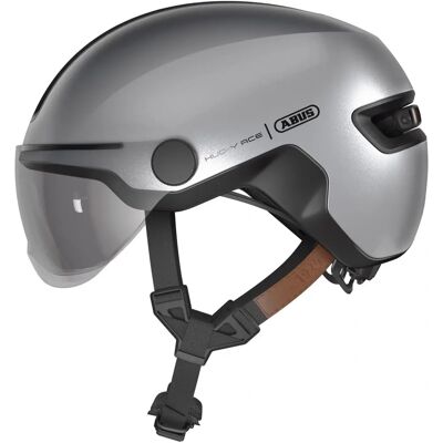 ABUS HUD-Y ACE Fahrradhelm - Silber - Stadtschutz ABUS HUD-Y ACE Fahrradhelm - Silber - Stadtschutz