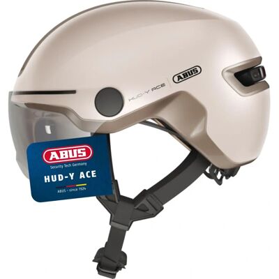 Casque Abus HUD-Y ACE - Casque urbain avec visière réglable - Vélotourisme Casque Abus HUD-Y ACE - Casque urbain avec visière réglable - Vélotourisme