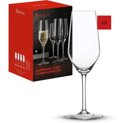 Spiegelau & Nachtmann Champagneglas 24cl 4 stk Spiegelau & Nachtmann Champagneglas 24cl 4 stk