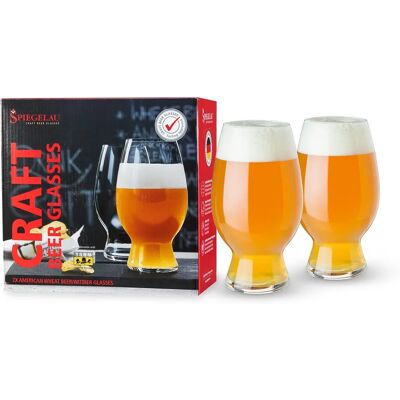 Verres à bière artisanaux Spiegelau & Nachtmann - American Wheat Beer & Witbier - 750ml - Publicité Verres à bière artisanaux Spiegelau & Nachtmann - American Wheat Beer & Witbier - 750ml - Publicité