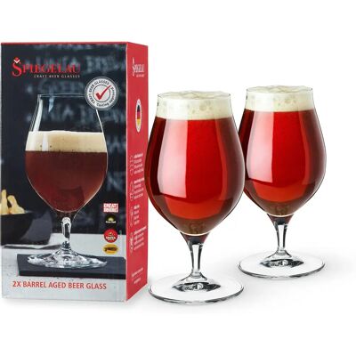 Spiegelau Håndverks Øl Glass - Fatlagret Øl - Sett med 2 - Krystall - 500 ml Spiegelau Håndverks Øl Glass - Fatlagret Øl - Sett med 2 - Krystall - 500 ml