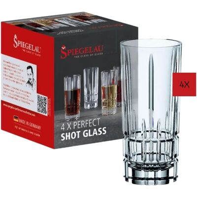 Set med 4 shotglas Spiegelau Perfect Serve - Kristall, 5,5 cl Set med 4 shotglas Spiegelau Perfect Serve - Kristall, 5,5 cl