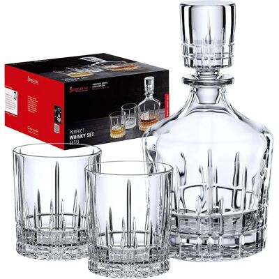 Spiegelau - Perfect Serve Coll - Karaffel og 2 whiskyglass Spiegelau - Perfect Serve Coll - Karaffel og 2 whiskyglass