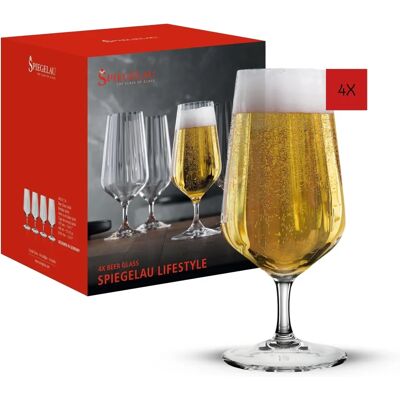 Spiegelau LifeStyle 4 st glas för öl 44cl - Transparent Spiegelau LifeStyle 4 st glas för öl 44cl - Transparent