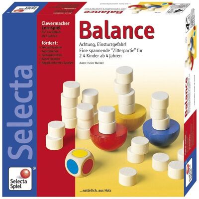 Jeu d'Équilibre Selecta - Blocs et Hémisphères en Bois - 4+ ans - Jeu de Société - Publicité Jeu d'Équilibre Selecta - Blocs et Hémisphères en Bois - 4+ ans - Jeu de Société - Publicité