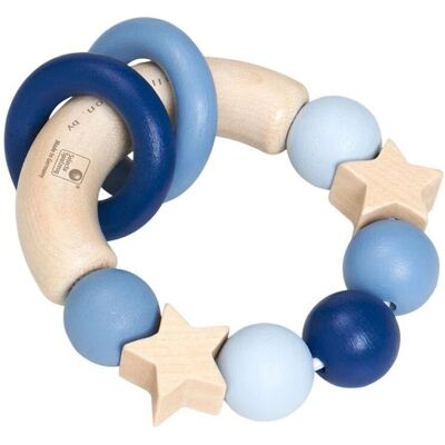 Jouet éducatif en bois bleu Selecta - 7,50 cm - Publicité Jouet éducatif en bois bleu Selecta - 7,50 cm - Publicité