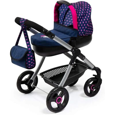 Passeggino Bambole Reig Blu Navy - 63 cm Passeggino Bambole Reig Blu Navy - 63 cm
