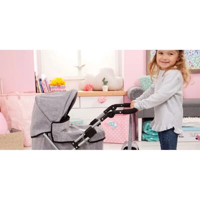 Landau pour poupées Bayer Design - Poignée réglable - Jusqu’à 46cm - Publicité Landau pour poupées Bayer Design - Poignée réglable - Jusqu’à 46cm - Publicité