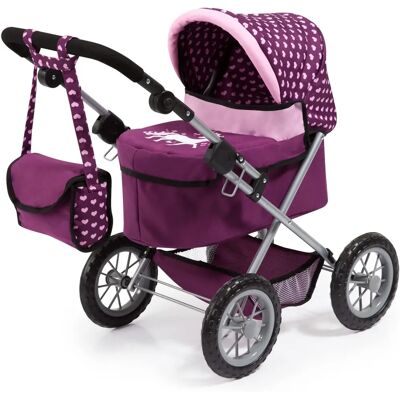 Poussette poupée Bayer Violet - Doll Pram - Publicité Poussette poupée Bayer Violet - Doll Pram - Publicité