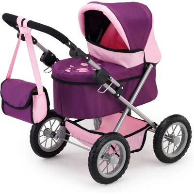 Poussette poupée Bayer Violet Foncé - poussette poupée Poussette poupée Bayer Violet Foncé - poussette poupée
