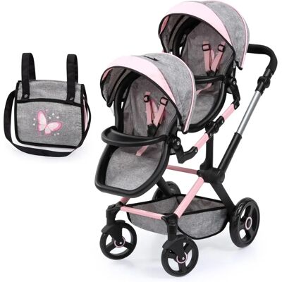 Poussette jumelle Bayer 26733AA - Landau pour enfants Poussette jumelle Bayer 26733AA - Landau pour enfants