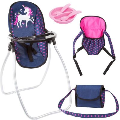Reig Rosa Navy Blue 9-i-1 Docktillbehör - Docktillbehör Reig Rosa Navy Blue 9-i-1 Docktillbehör - Docktillbehör