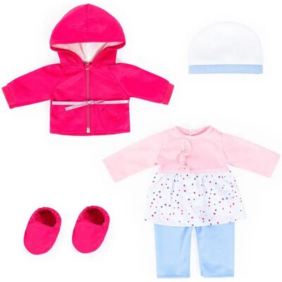 Vêtements pour Poupée BAYER Rose/Bleu - 5 pièces Vêtements pour Poupée BAYER Rose/Bleu - 5 pièces