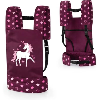 Bayer Donkerrood Poppencarrier - Poppendrager voor Speelgoed & Poppen Bayer Donkerrood Poppencarrier - Poppendrager voor Speelgoed & Poppen