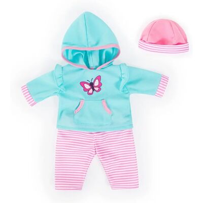 BAYER Doll Clothes Set 33-38cm Top Pants Hat - Doll Clothes BAYER Doll Clothes Set 33-38cm Top Pants Hat - Doll Clothes