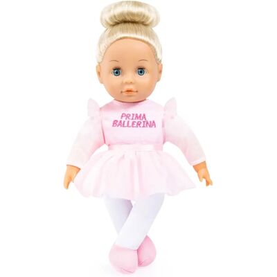 BAYER Anna Prima Ballerina - Poupée rose 33cm - Publicité BAYER Anna Prima Ballerina - Poupée rose 33cm - Publicité