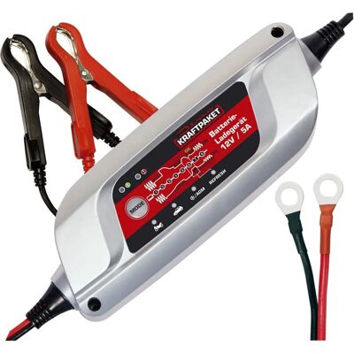Dino KRAFTPAKET Chargeur de Batterie - 12 V / 5 A Dino KRAFTPAKET Chargeur de Batterie - 12 V / 5 A
