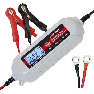 Dino Kraftpaket Chargeur Automatique 6 V - 12 V / 4 A Dino Kraftpaket Chargeur Automatique 6 V - 12 V / 4 A