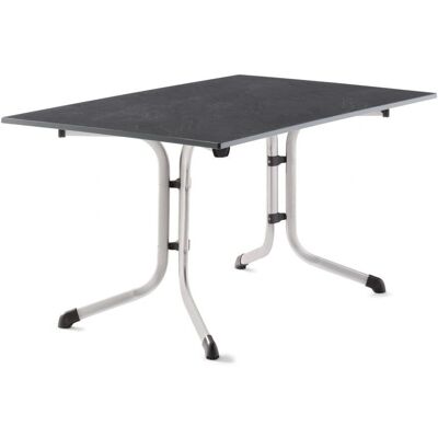 Tavolo Pieghevole SIEGER - Giardino, 90x73cm, Grigio Tavolo Pieghevole SIEGER - Giardino, 90x73cm, Grigio
