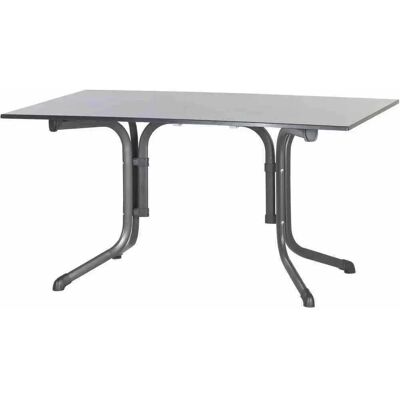 SIEGER Klapptisch - 90x73cm, Anthrazit - Gartenmöbel SIEGER Klapptisch - 90x73cm, Anthrazit - Gartenmöbel