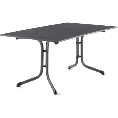 SIEGER Klapptisch - 165x95x73 cm - Außen, Grau SIEGER Klapptisch - 165x95x73 cm - Außen, Grau