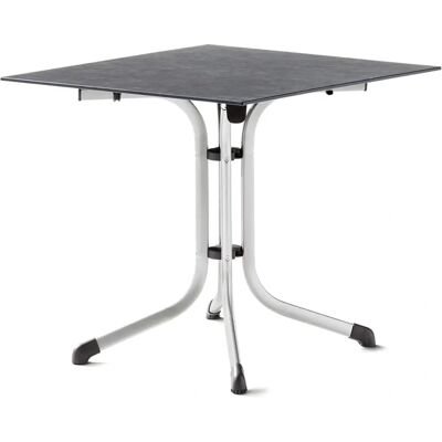 Sieger Modell: Boulevardtisch - Garten, 80x80 cm, Grau Sieger Modell: Boulevardtisch - Garten, 80x80 cm, Grau