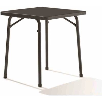 SIEGER Tische Klapptisch - 70x70 cm, Anthrazit - Gartenmöbel SIEGER Tische Klapptisch - 70x70 cm, Anthrazit - Gartenmöbel