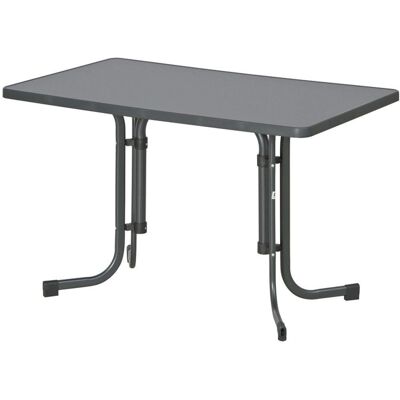 Table de Jardin Sieger - Mecalit-Pro, 70x115 cm, anthracite - Publicité Table de Jardin Sieger - Mecalit-Pro, 70x115 cm, anthracite - Publicité