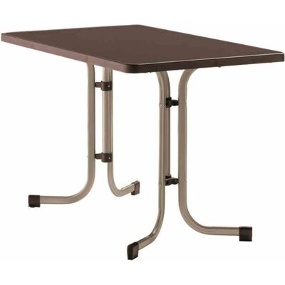 SIEGER Tische Table de jardin - Rectangulaire, beige, 70x72x115cm - Publicité SIEGER Tische Table de jardin - Rectangulaire, beige, 70x72x115cm - Publicité