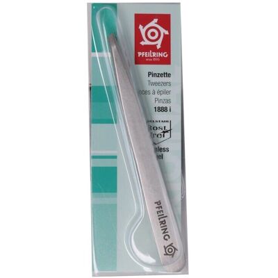 Pfeilring Edelstahl Schrägtweezers - Pinzette Pfeilring Edelstahl Schrägtweezers - Pinzette